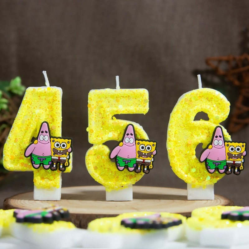 Silk Candle - Candeline per torta con numeri digitali