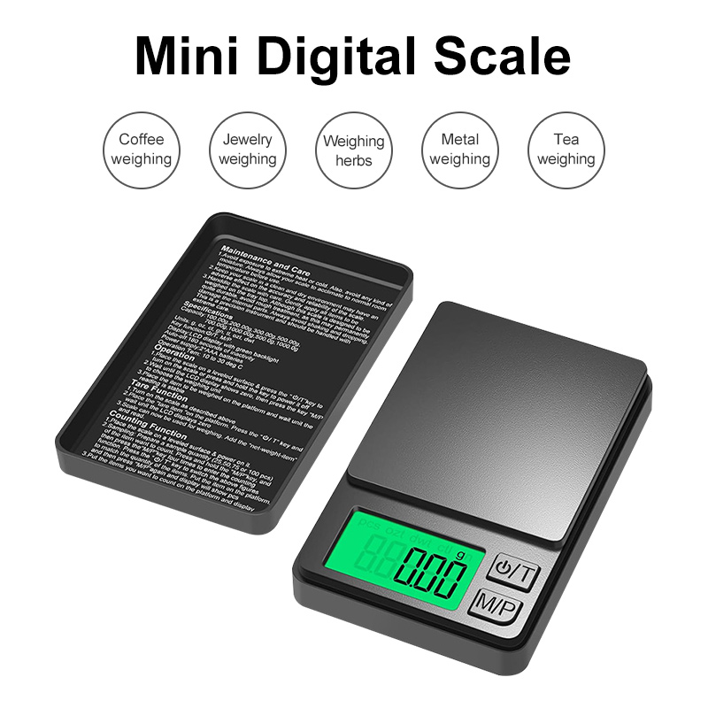 Candle Wax Scale - Mini bilancia digitale tascabile LCD Gram