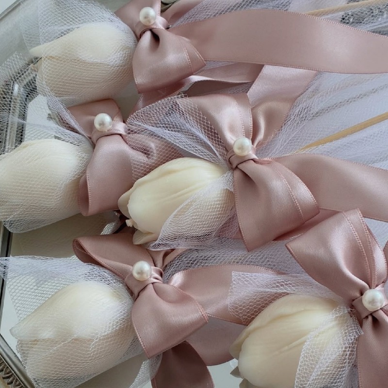 5 candele profumate al tulipan - Silk Candle recensione e prezzo