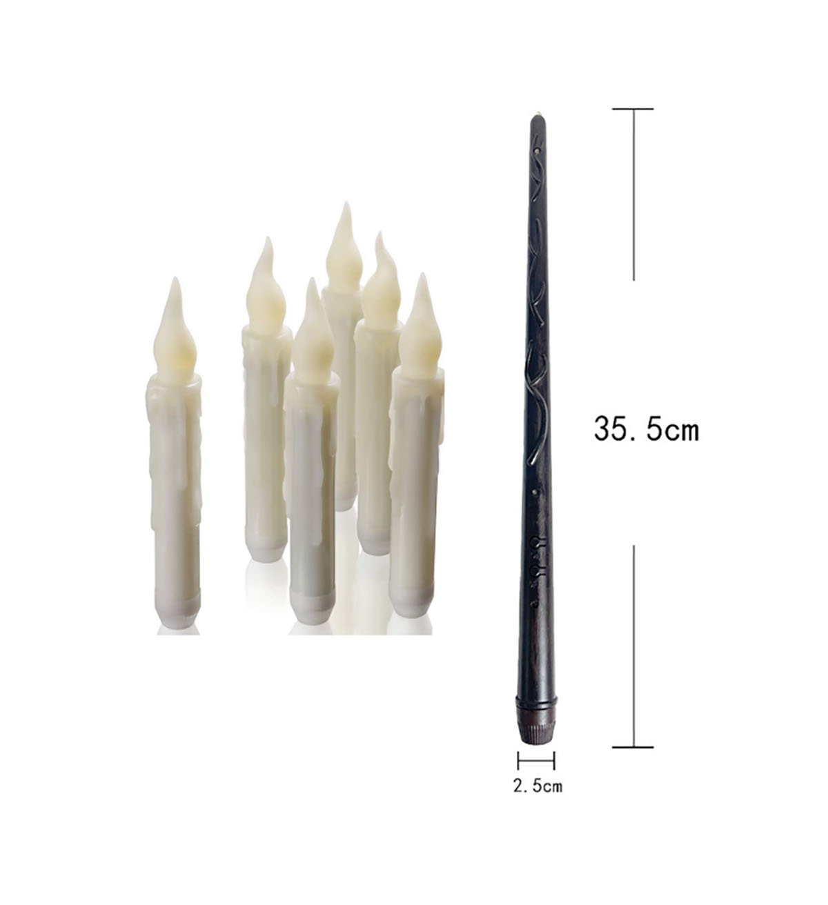 Candele Affusolate Senza Fiamm - Candle Wick recensione e prezzo